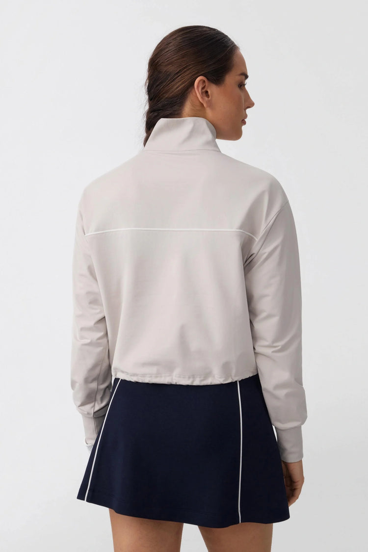 Modern Performance Half-Zip - Soft Taupe