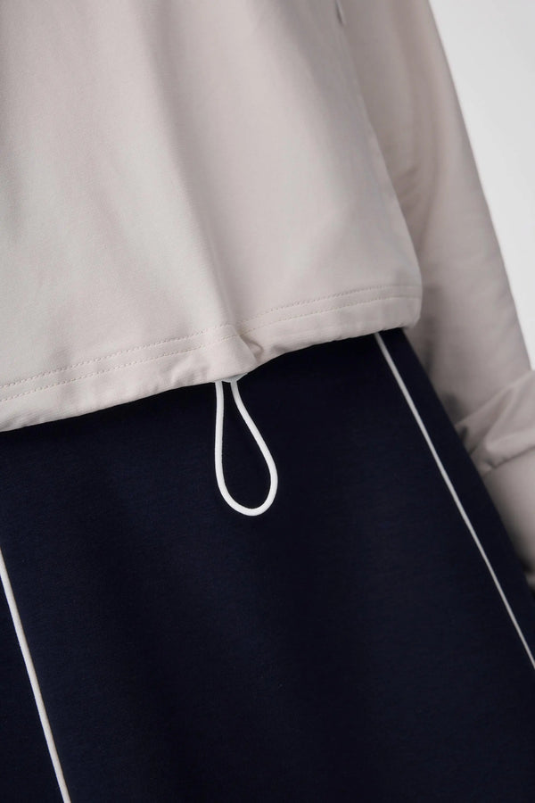 Modern Performance Half-Zip - Soft Taupe