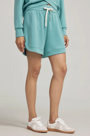 Women’s Tencel™ Lounge Shorts - Seafoam Blue