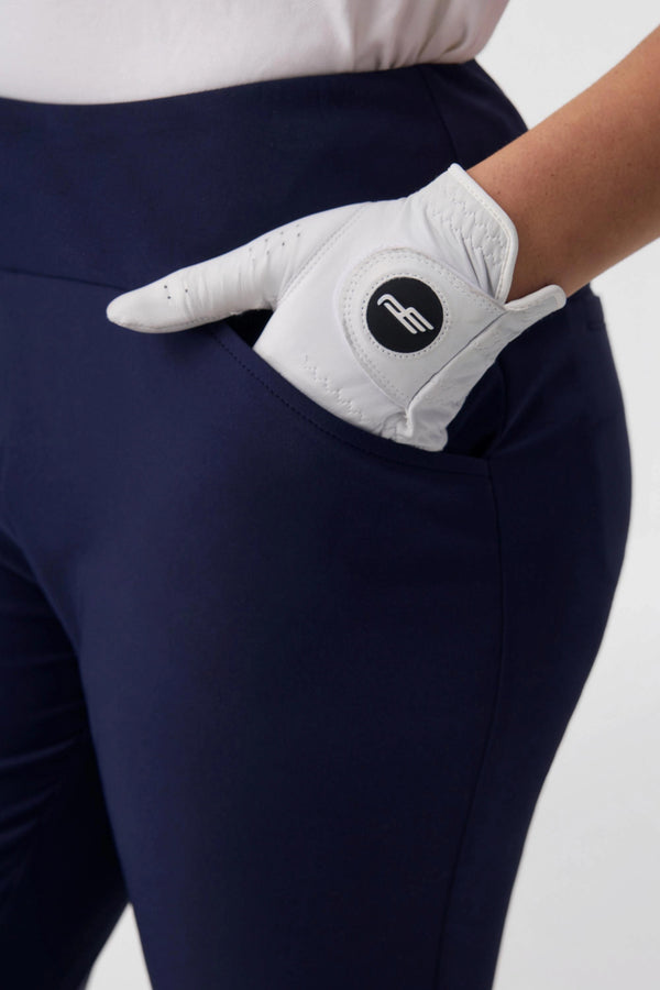 The Fairway Tailored Capri Pants - Midnight Navy