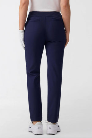 Women’s Zip-Pocket Stretch Pants - Midnight Navy