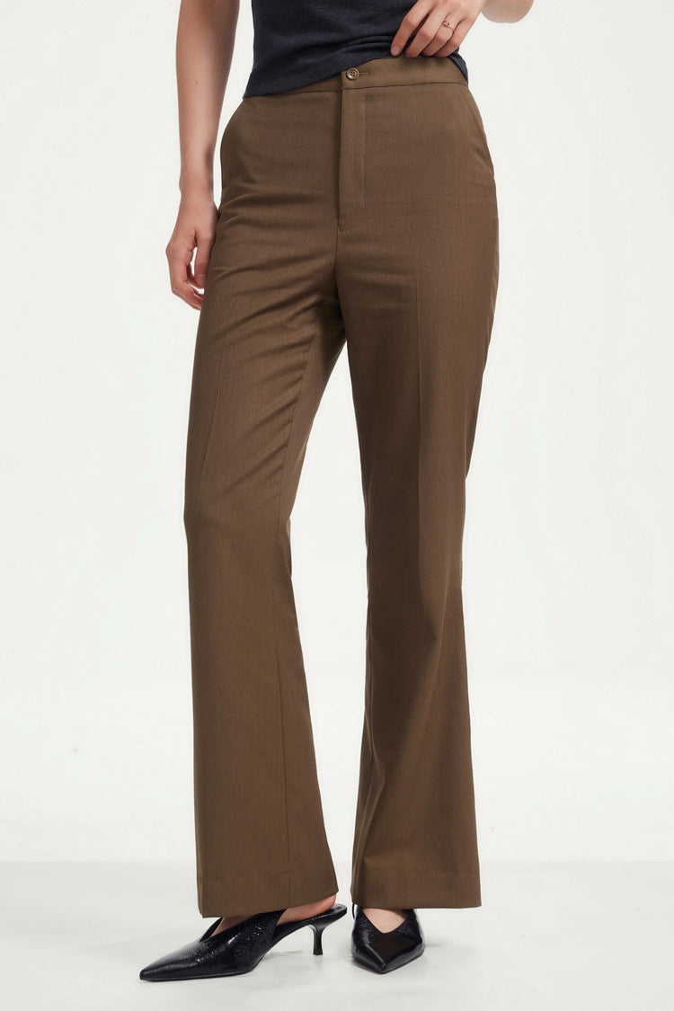 The Refined Tailored Flare Pant