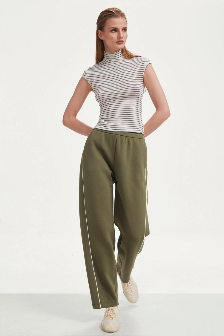 The Refined Lounge Pant - Olive