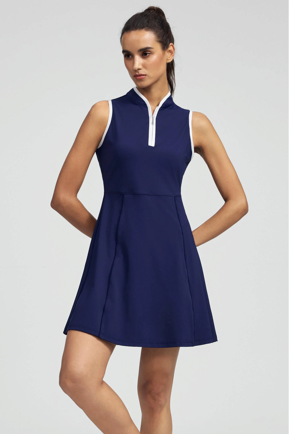 Women’s Performance Sleeveless Golf UPF 50+ Dress 35“ - Midnight Swing