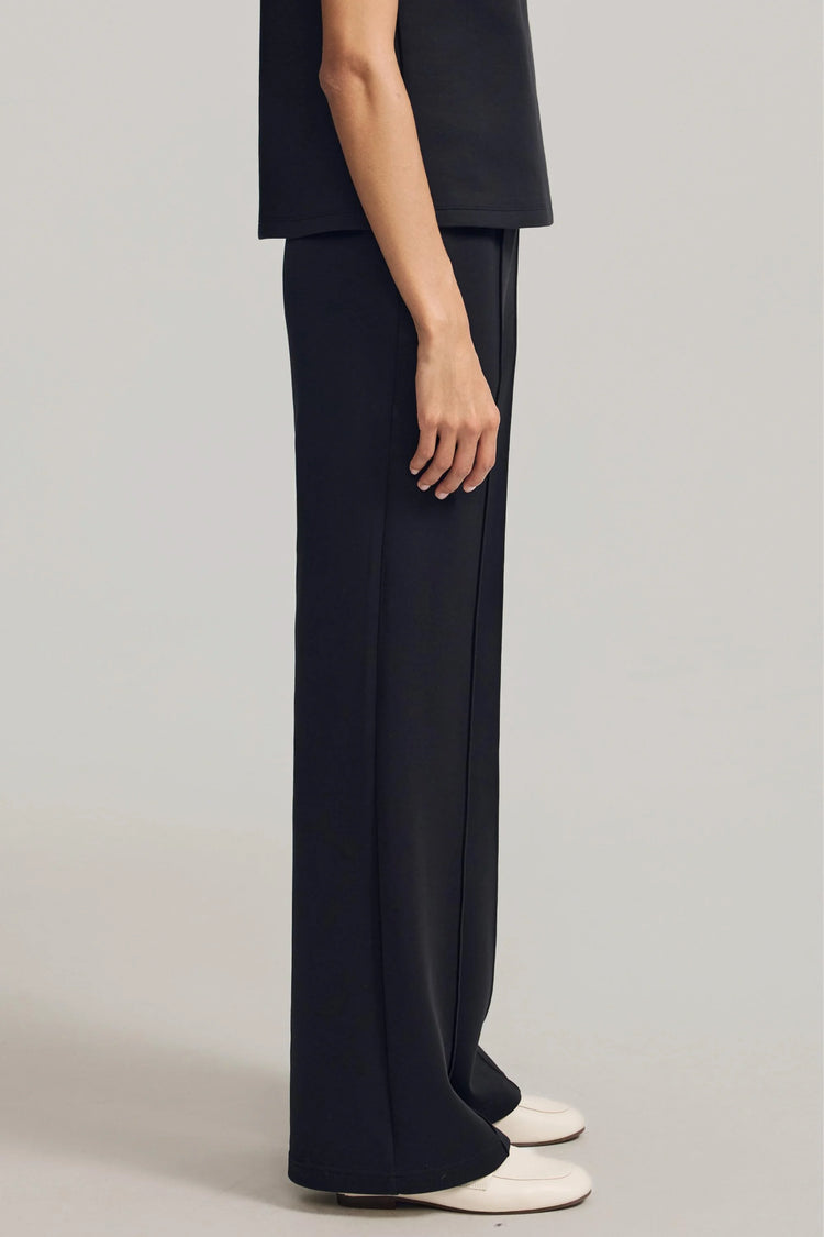 Women’s Luxe Wool Blend Pant - Black