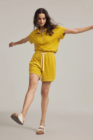 Women’s Tencel™ Lounge Shorts - Marigold