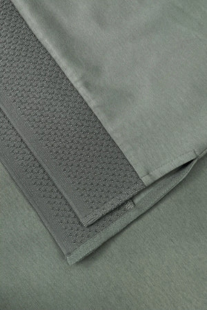 Convertible Collar Golf Vest - Sage Grey