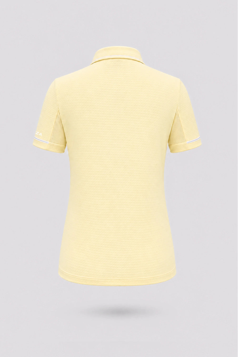 The Sculpt Golf Polo - Yellow