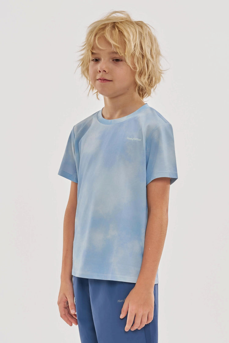 BreezeSoft Performance Tee - Blue Sky