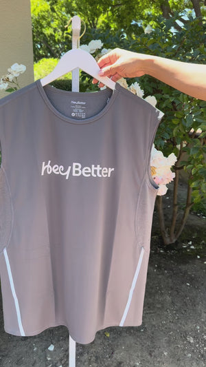 Quick-Dry Performance Tanks - Shadow Taupe