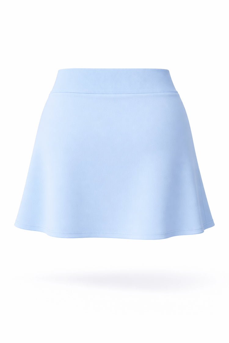 Women’s Smooth A-Line Active UPF 50+ Skort 17" - Periwinkle Blue